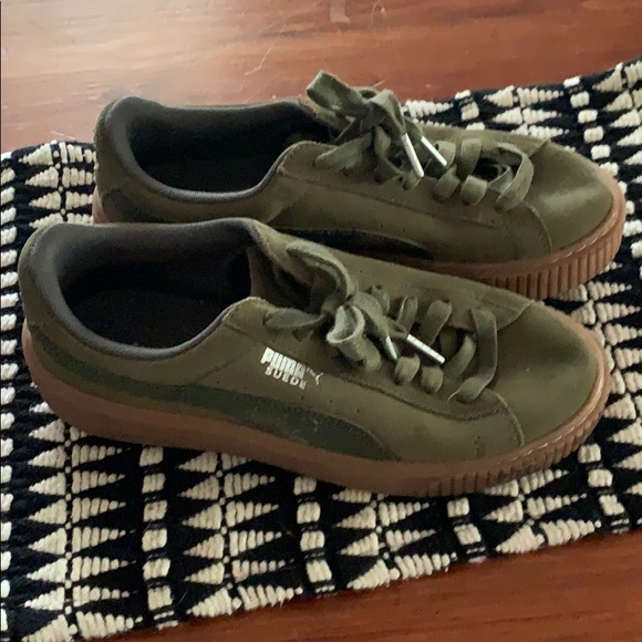 puma fenty suede platform